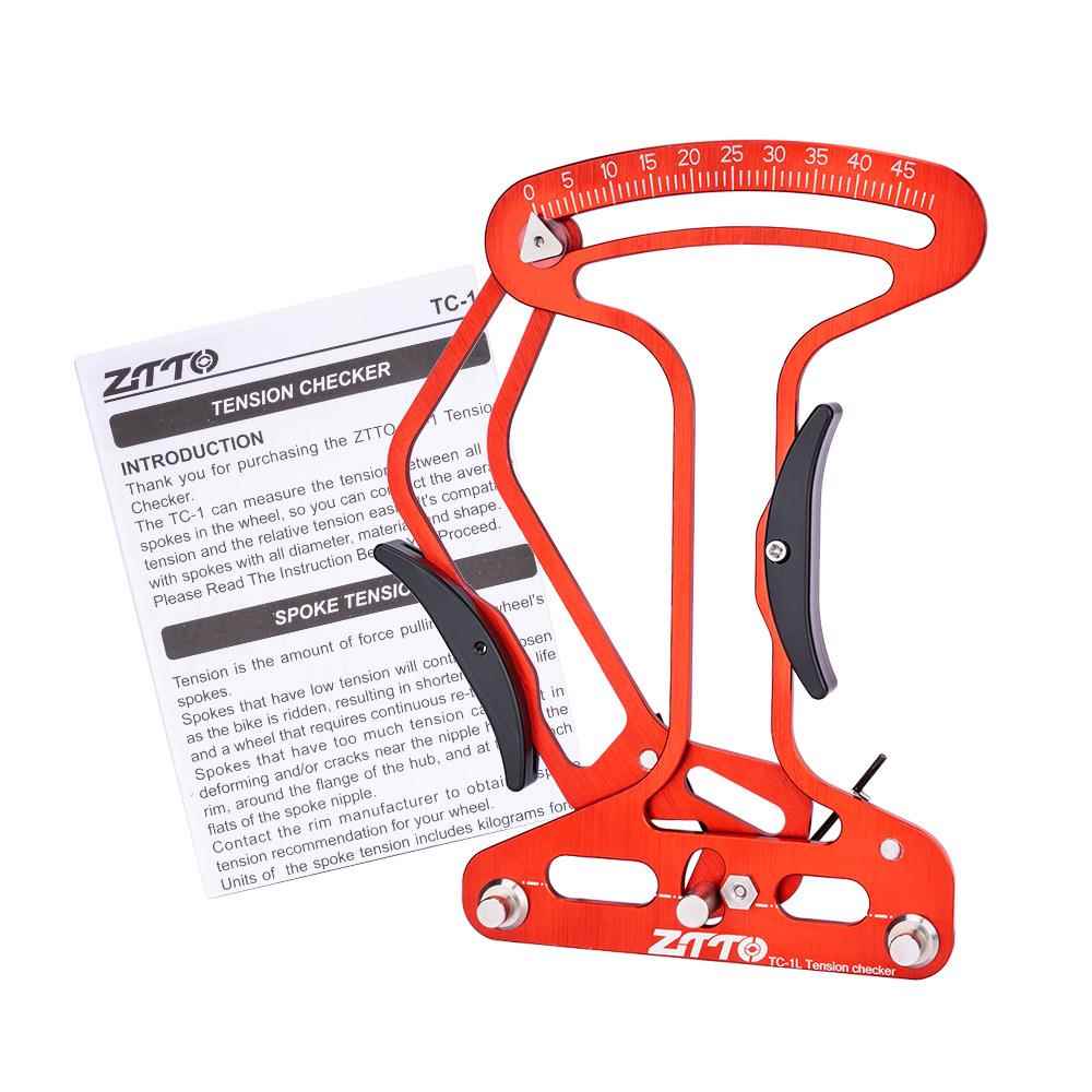 ZTTO Bicycle Spoke Tension Meter Wire Rim Tightness Calibration Wheel Set Ring Adjustment Tool