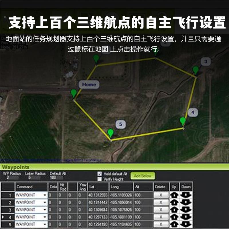 APM2.8飞控2.6四轴多轴多旋翼穿越机固定翼飞控无人机GPS一键返航-图2