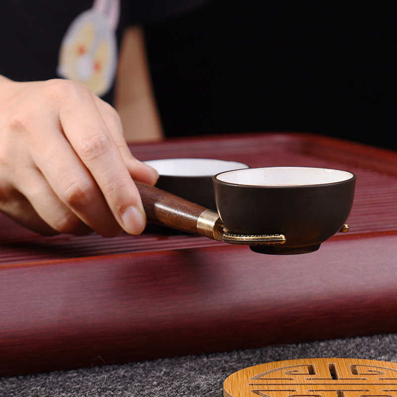 黑檀实木茶道六君子套装功夫茶具零配件茶艺摆件茶夹茶刀茶勺笔刷,淘宝优惠券,粉丝福利购,淘宝优惠卷