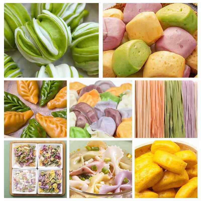 五彩果蔬饺子面粉彩色蔬菜专用粉结婚春节包饺子馒头用非自发礼盒,淘宝优惠券,粉丝福利购,淘宝优惠卷