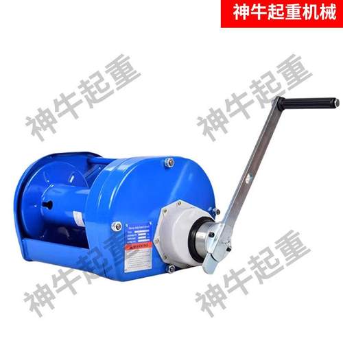 手动绞盘双向自锁重型绞车0.5/1/2/3吨卷扬机小吊机提升机牵引机 - 图3