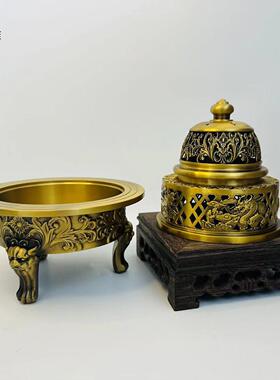 神兽香炉 家用 室内供佛香薰炉檀香炉香道盘香炉供奉禅意