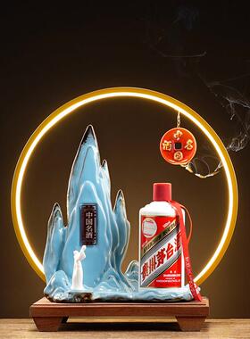 酒展示台灯指，，戒，酒座，装饰品酒柜，酒庄，红酒，洋酒展示LW