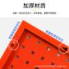 Factory hardware square hole hole board storage rack metal repair hardware tool storage rack wall hanging board