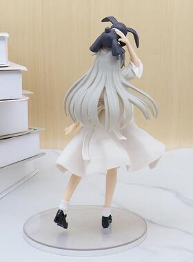 主机壳模型动漫摆件缘之空春日野穹妹站姿二次元美少女电脑显示卡
