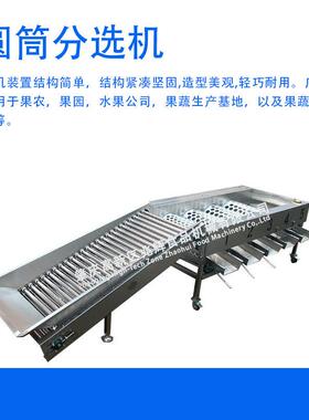 柑橘苹果大小分级源头厂家全自动选果机分选果蔬大小分级