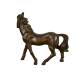 Antique Alloy Horse Zodiac Horse Home Furnishings Desktop Decoration Crafts Pony Ornaments Antiques Miscellaneous