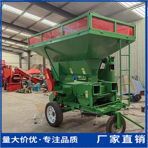 大型玉米脱粒机干湿两用苞谷打粒机农用牵引式打玉米机子 - 图0