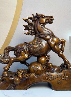 2026年马成功马前程似锦创意摆件客到厅办006公玄关迁乔开业厂家