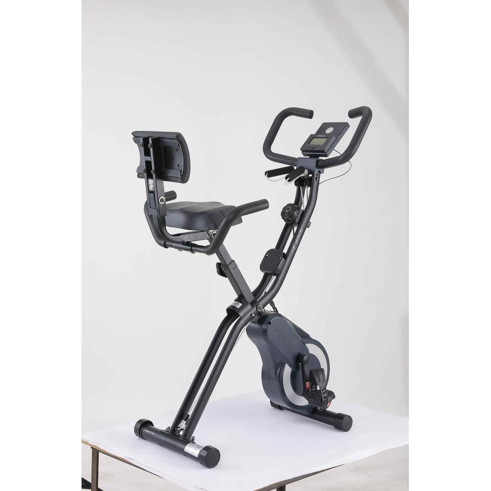 Home fitness equipment fat burning slimming sports fitness dynamic bicycle foldable office bicycle