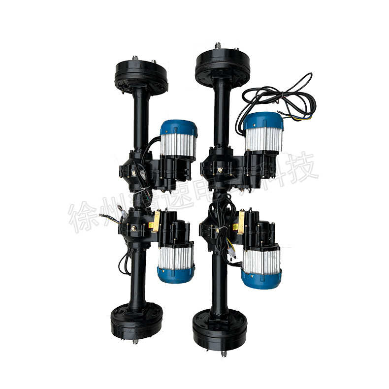 四驱差速桥变档分体后桥履带车驱动油刹180后桥1000瓦电机 - 图3