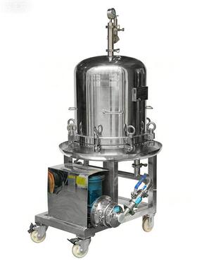 不锈钢层叠式过滤器精密板框液体澄清酒饮料化工用活性炭过滤设备