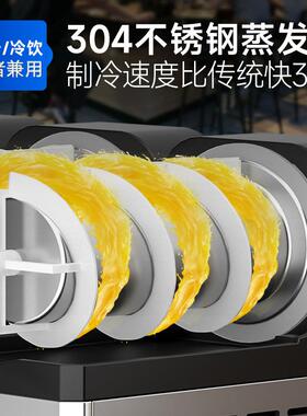 驰能雪融机雪泥机商用冷饮机果汁饮料机单缸双缸三缸全自动冰沙机