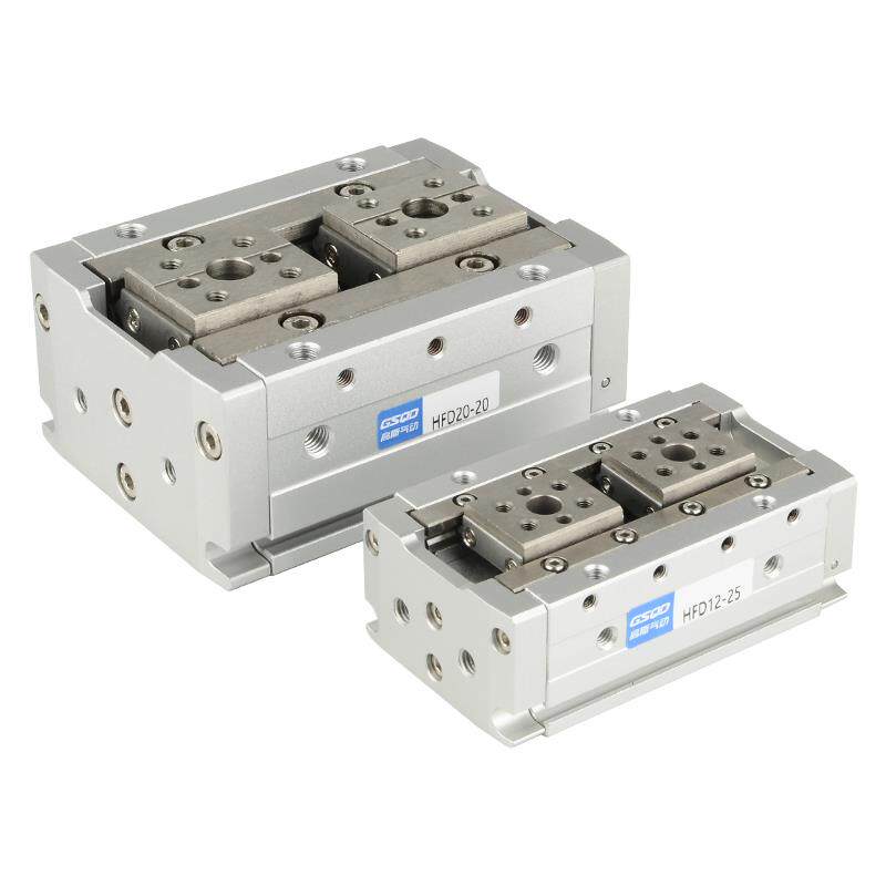 HFD8X8薄型12气动16手指20气缸25气夹爪10/15/20/30/40/50/60/80 - 图3