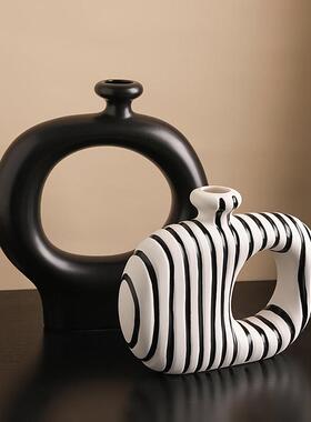 瓶中20241026级古简约花摆件客厅插花桌面玄关电视柜装饰侘寂品轻