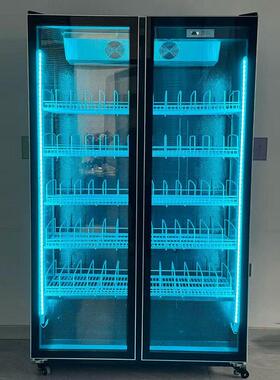 网红酒水柜冷藏展示柜商用大容量风冷立式饮料柜跨境供应