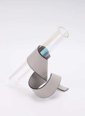 玻璃管售楼处玻璃试管插花斜样板间玻璃花装饰创意皮质器立皮革胍