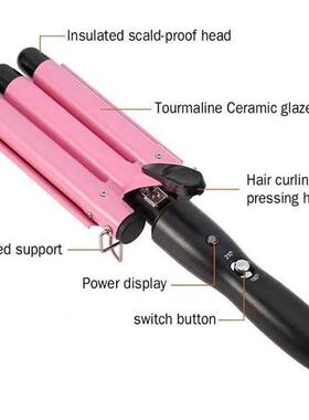 Hair Curling Iron 3 Barrel Wand electric hair curler 卷发器