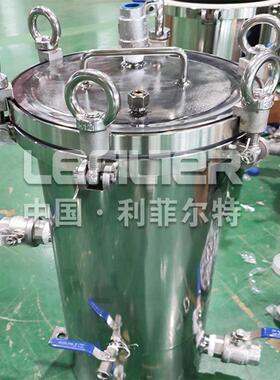 保安过滤器 工业用水除杂水循环系统过滤 不锈钢 2号pp滤袋