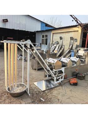 新款6-260型全自动面条机大型商用压面机挂面爬杆一体机不锈钢