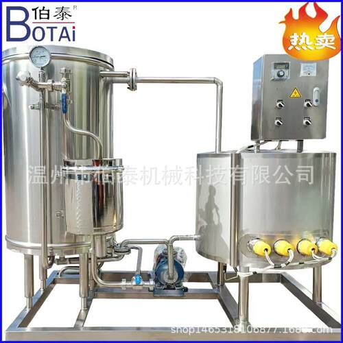 UHT超高温瞬时灭菌机液体物料杀菌设备巴氏灭菌机适合鲜奶果汁等 - 图0