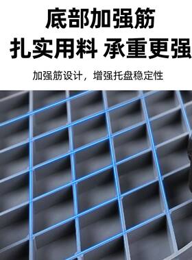 移动花盆托盘万向轮带轮底盘盆景底座滚轮接水盘隐形塑料盆栽