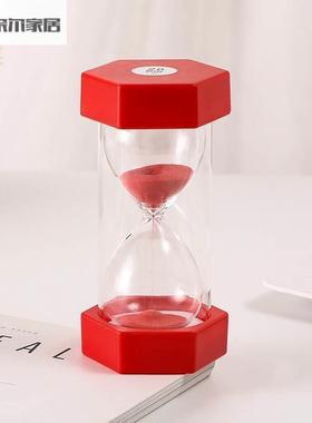 多色桌面倒计时沙漏 儿童防摔卡通沙漏 塑胶计时沙漏送礼
