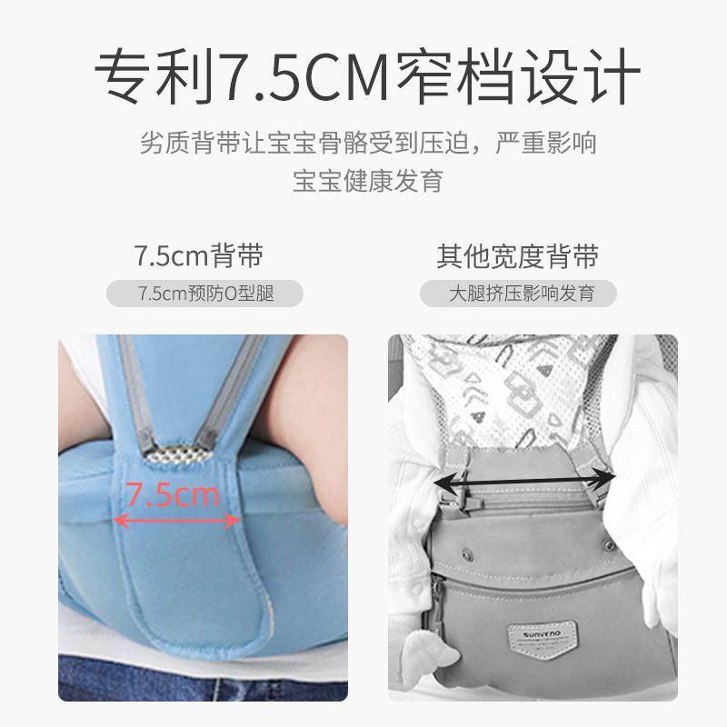 婴儿背带宝宝腰凳外出多功能前抱式前后两用抱娃神器窄裆轻便四季,淘宝优惠券,粉丝福利购,淘宝优惠卷