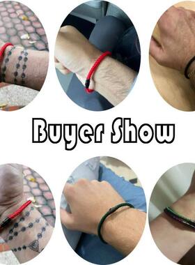 Grade A Keel Rope Bracelet Men Femme Lucky Red Thread Bracle