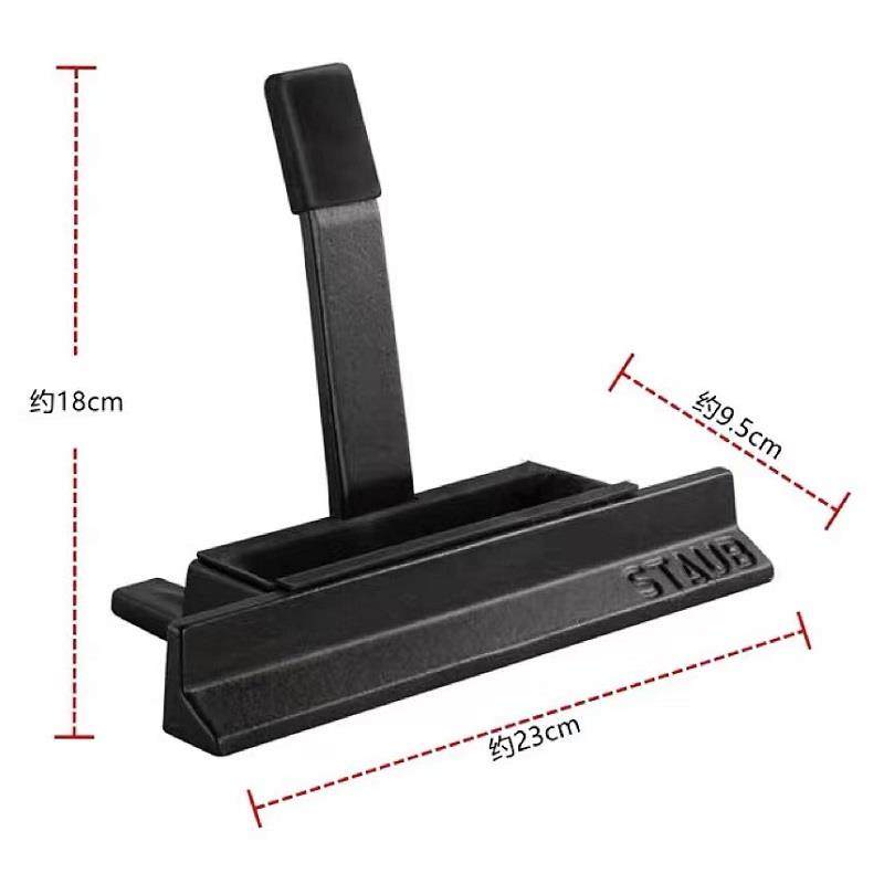 法国Staub珐琅铸铁锅配件锅盖架子支架煤气灶台用搁架锅垫导热盘,淘宝优惠券,粉丝福利购,淘宝优惠卷