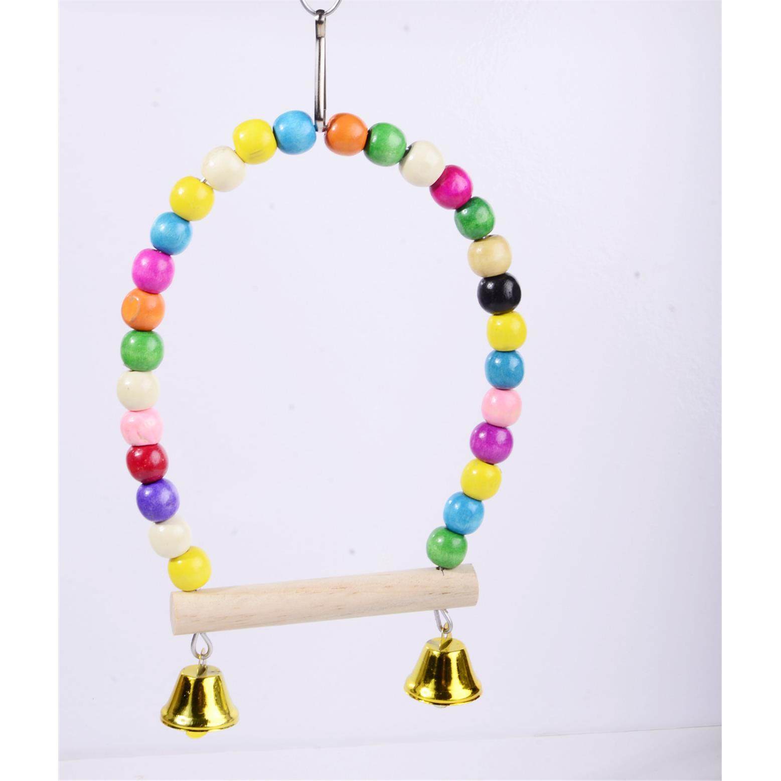 中小型鹦鹉玩具 鸟用品 彩色秋千 鸟笼站架 鹦鹉玩具,淘宝优惠券,粉丝福利购,淘宝优惠卷