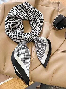 70×70 small square scarf silk scarf women thin scarf 小方巾