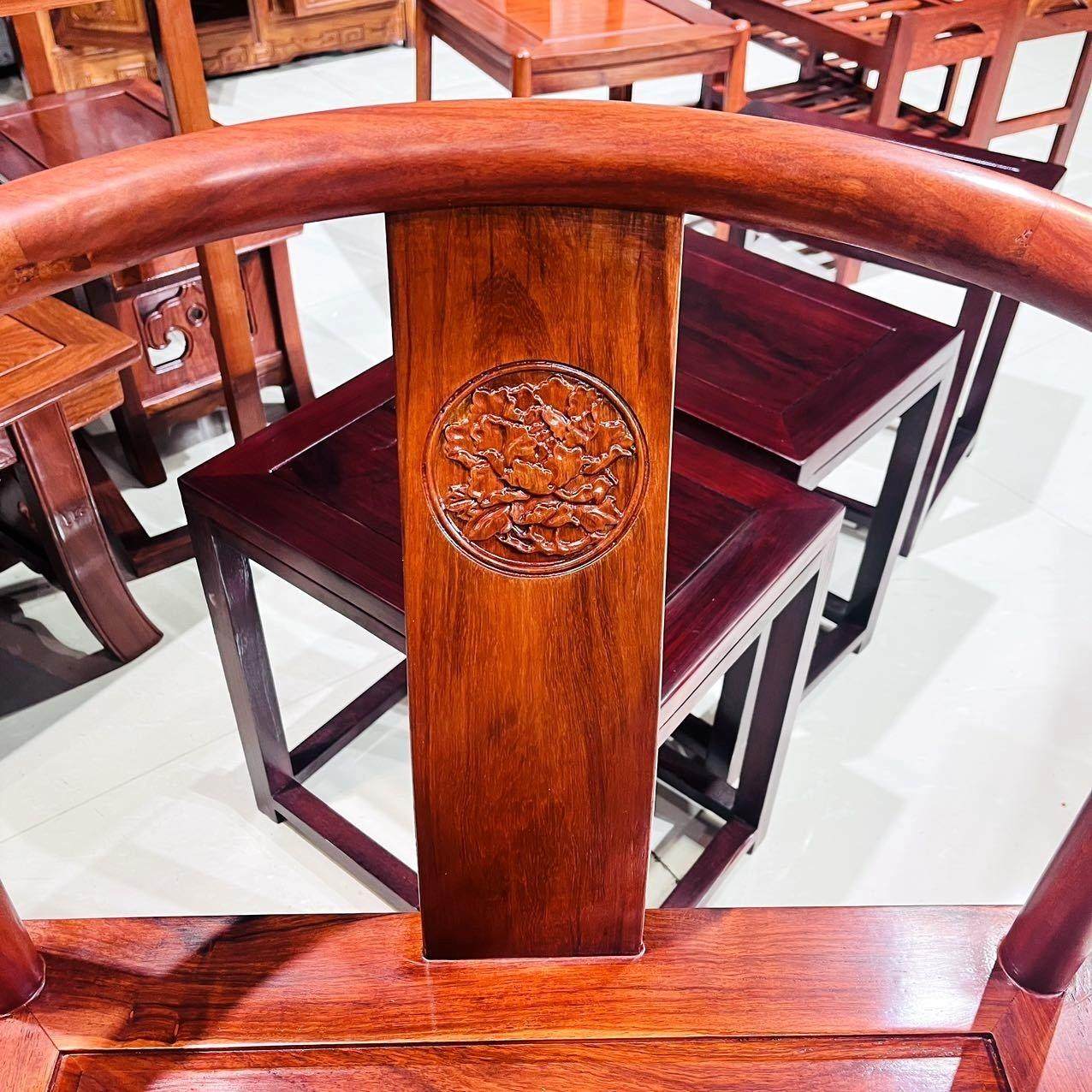 红木圈椅实木椅子新中式太师椅刺猬紫檀 全榫卯结构 家用 清仓,淘宝优惠券,粉丝福利购,淘宝优惠卷