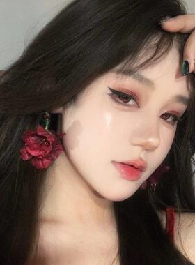微醺红棕碎钻感眼影盘！日常百搭气质粉棕12色眼影妩媚氛围感拿捏