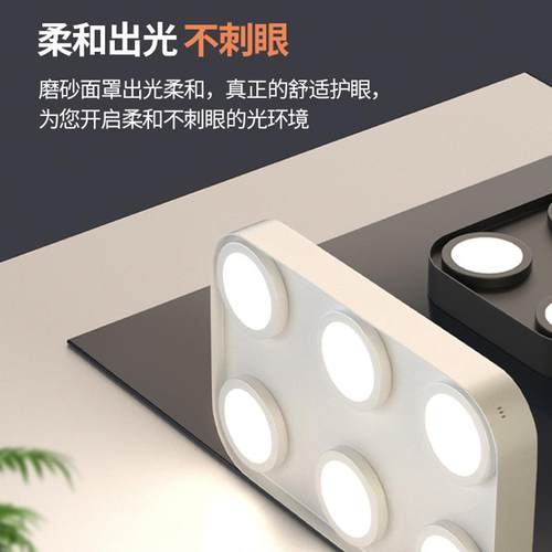 超薄led明装筒灯简约现代客厅斗胆灯长方形主卧室房间灯中山灯具 - 图1