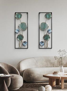 欧式铁艺面壁挂挂件墙室客厅背景玄关卧装饰画墙花晨月夕壁软装饰