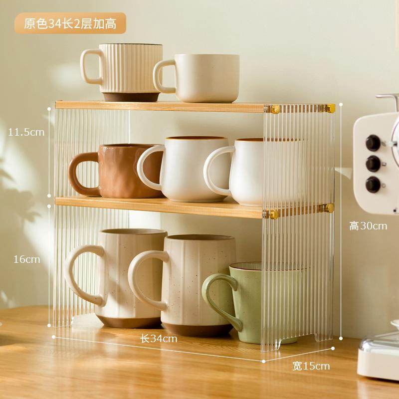 防尘杯子收纳置物架杯架水杯储物架茶具茶杯架咖啡杯马克杯收纳盒,淘宝优惠券,粉丝福利购,淘宝优惠卷