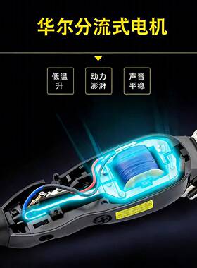 华尔带线理髲器专业电推剪理发器家用插电式发廊专用电推剪21062