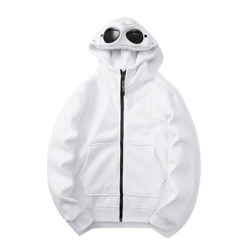Men Round Lens CP Sweatshirt Pullover Pure Cotton Hooded连帽 - 图1