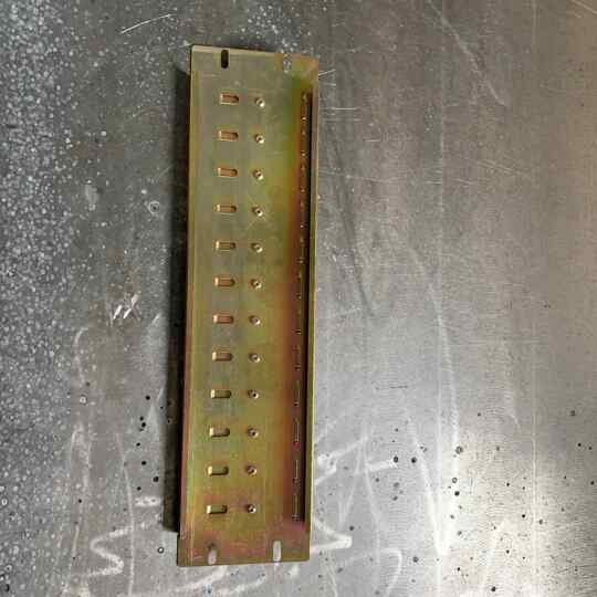 Optical cable fixing plate ODF distribution frame optical cable fixing plate supports customization