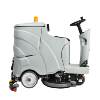Hemei Qingdao ride-on floor scrubber commercial industrial workshop shopping mall floor scrubber electric self-priming dry floor brushing machine