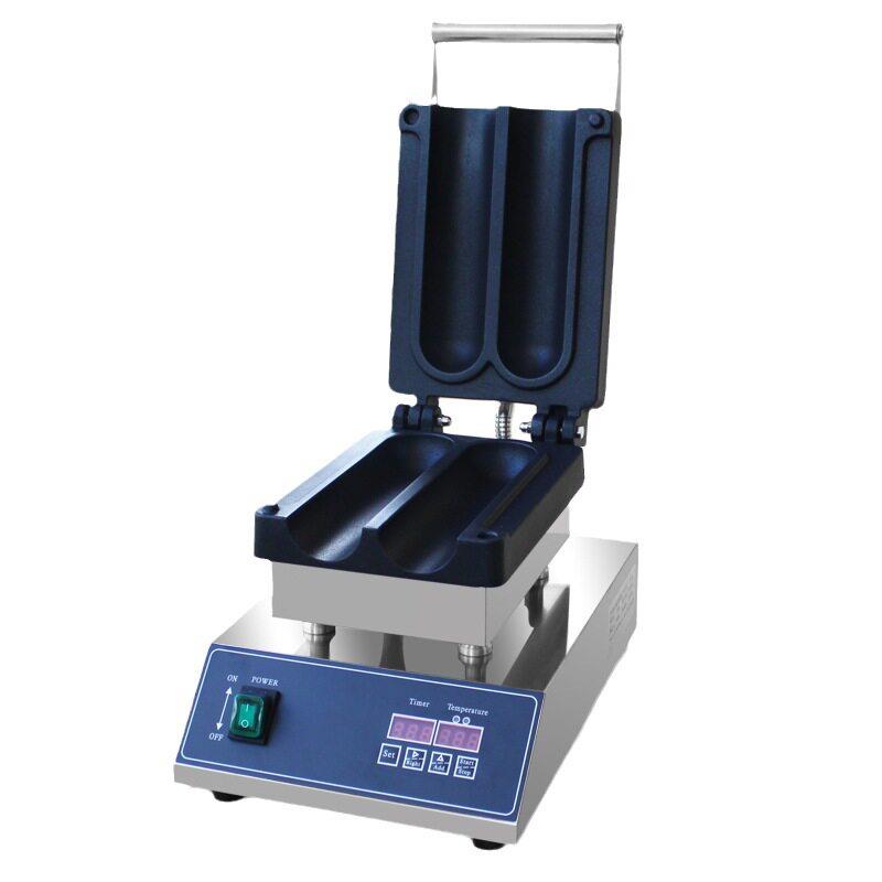 Commercial CNC two-compartment electric chicken roll machine Internet celebrity non-stick pan pancake machine street stall snack equipment
