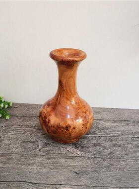 非c土嘉木雕葫芦花瓶工艺品装饰品实木创意礼品根雕葫芦艺术装饰