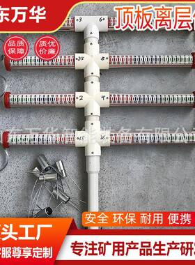 矿用巷道监测指示仪煤矿用检测顶板岩层移动监测仪数显顶板离层仪