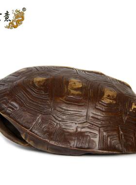 真古意 黄铜乌龟壳摆件文玩手把件铜龟壳六爻工具器具随身工艺礼