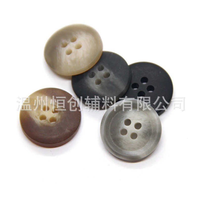 棒花四眼树脂纽扣毛呢大衣风衣拉花哑光扣子休闲西装工作服钮扣,淘宝优惠券,粉丝福利购,淘宝优惠卷