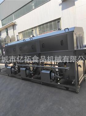 诸城洗筐子机器厂家YT8不锈钢隧道托盘清洗机免费设计量身打造