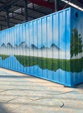 一体化污水处理设备污水处理设备预制地埋式工地农村工厂废水装置