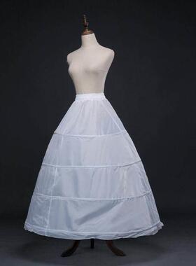 【天猫甄选】婚纱礼服演出服装3圈配饰裙撑搭配演出服白色内衬蓬