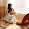 Lazy sofa tatami folding seat bed back chair single balcony floor cushion bedroom living room bay window